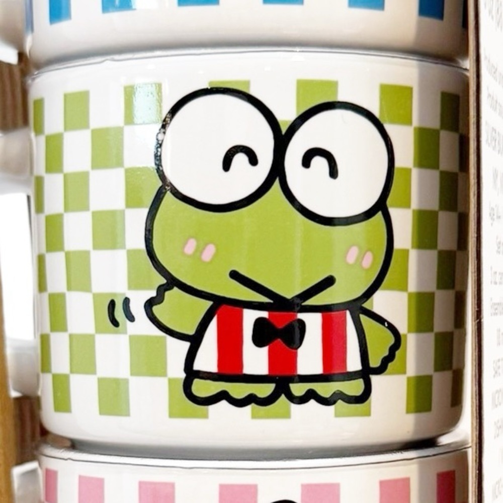 NWT Hello Kitty and Friends Stackable Mugs 3 oz each/set of 4 - Picture 10 of 12